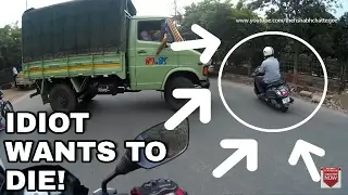 That Was CLOSE! | BMTC OLD Bus Carrying Engine | High Beam Mirror Effect | Bangalore Roads - 21