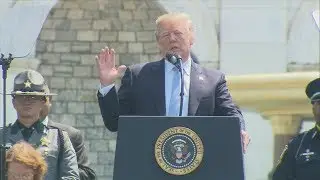 Pres. Trump delivers remarks at 37th Annual National Peace Officers' Memorial Service | ABC News
