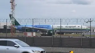 Saudia Ad-Diriyah E-Prix Boeing 777-300ER Departing Heathrow Airport