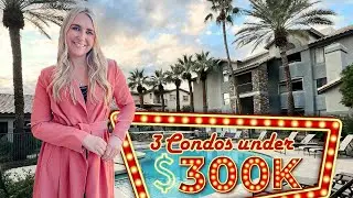Scottsdale/Biltmore Condo Tour: 3 Hidden Gems under $300k!
