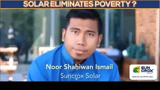 How do Suncrox Solar eradicate extreme poverty?