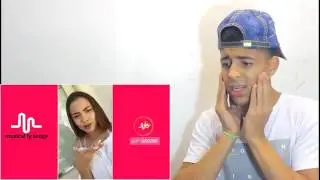 Most Legendary Musically Battle Malu Trevejo Vs Leinnaaaxo Musically Battle (Reaction)