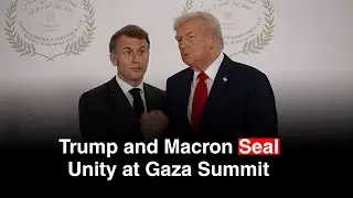BREAKING NEWS: Donald Trump and Emmanuel Macron&rsquo;s Secret Gaza Handshake Sparks Global Debate