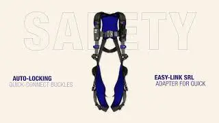 3M DBI SALA ExoFit X300 Comfort Vest Harness with Auto Locking Quick Connect