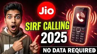 Jio Only Calling Recharge 2025 🔥 | Jio Sirf Calling Plan | Unlimited Voice Calls