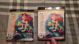 Unboxing on The Little Mermaid 4K Ultra Hd Blue Ray