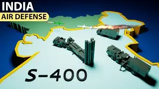 S-400 India Air Defense System Explained | World's Most Powerful Air Defensed | 3D Animation