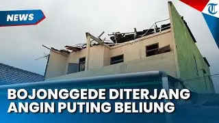 PENAMPAKKAN BOJONGGEDE SETELAH DITERPA ANGIN PUTING BELIUNG! Rumah Warga Porak-poranda