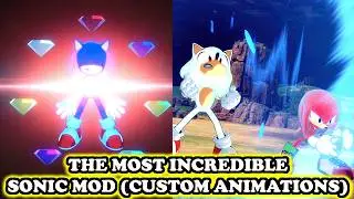 THE MOST INCREDIBLE SONIC MOD EVER (Base-Super Sonic-Hyper Sonic) | Dragon Ball Sparking! Zero Mods
