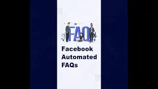 Как настроить автоматические ответы на часто задаваемые вопросы на странице Facebook #shorts