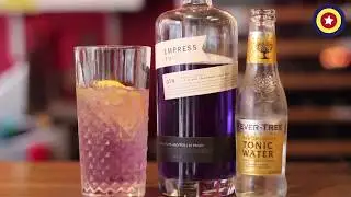Colour changing gin at Veeno