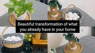 Beautuful Upcyling and functional repurpose Ideas / DIY Organizer / no cost 