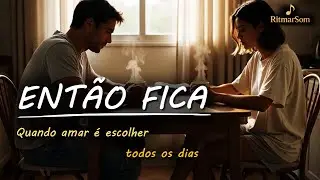 💖 ENTÃO FICA | Quando amar é escolher todos os dias ❤️