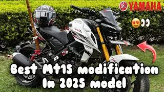BEST MT15 MODIFICATION IN 2025 MODEL || BEST TOP 10 MODIFICATION IN MT15 👀😱 || #mt15 #modified 