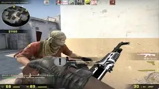 My first game on NEW DUST 2 [POV 19-17] - 15.10.2017