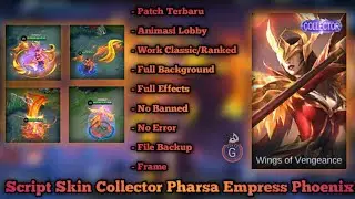 Script Skin Collector Pharsa Empress Phoenix Full Background By Hanya G