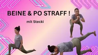 Fit mit Stecki 45+ - Wechseljahre Workout : Straffe Beine & Po + Flohsamen Tipp !