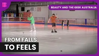 Ice Skating Date Turns Into a Disaster | Beauty and the Geek Australia