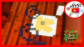 Minecraft Game Cartoon - YouTube #266 - How to Cookies and Milk Christmas
