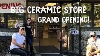 Big Ceramic Store Grand Opening Tour!