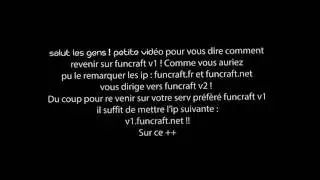 NOUVELLE IP DE FUNCRAFT V1 !! - v1.funcraft.net