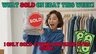 What Sold on eBay When Sales Are Slow 💰 Real Profits, Sold Comps & Reselling Strategies