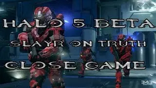 Halo 5 BETA Gameplay On Truth Close Game(BR Gamplay)(DMR Gameplay)(Halo 5: Guardians Beta Gameplay)