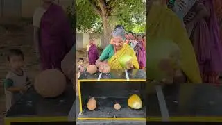 Match the coconut family sequence and win fragrant rice challenge || Village Avengers