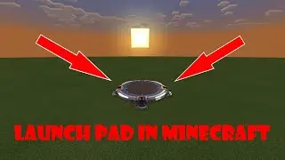 How to make a launch pad in minecraft (no mods)