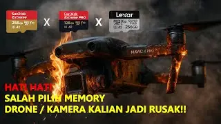WARNING, SALAH PILIH MEMORY, DRONE KALIAN BISA RUSAK.. NOT ABOUT FCCM MOD #DJI #MAVIC4PRO #AIR3S