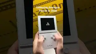 Unboxing the Analogue Pocket in 2026: First Look  #retrogaming #analoguepocket #console #unboxing