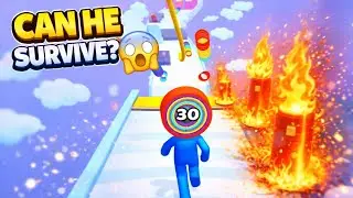 Layer Man Impossible Level Gameplay | CAN HE SURVIVE? 😰 