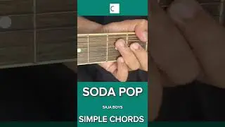 Soda Pop  | SIMPLE CHORDS Guitar Tutorial | Saja Boys