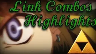 Super Smash Bros 4: Link's Combos / Highlights