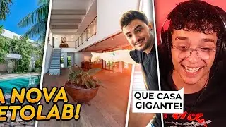 Deni reage a TOUR DA NOVA MANSÃO NETOLAB! (Felipe neto)