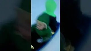 Kid hates the snow
