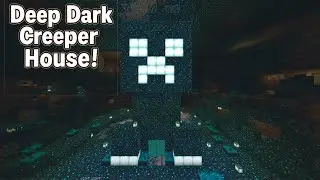 Как построить дом крипера в Minecraft! Ежемесячный мини-сериал!