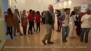 Exposici&oacute;n de Carmen Aldunate,Mar&iacute;a Jos&eacute; Romero y Ang&eacute;lica Silva Bravo en el teatro de Zapallar