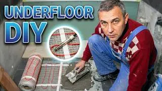 How to Install Electric Tiled Underfloor Heating