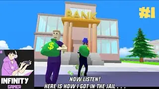 First day in due theft wars#escape the richi from jail