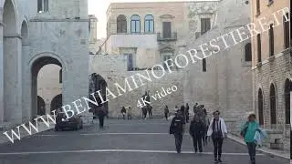 4K Italy, Bari views and details of the city, waterfront and historic center.  C0918 OK
