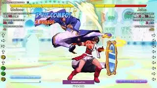 Fantasy Strike 7 Damage Quince Combo