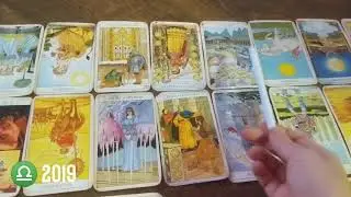 Libra 2019 Yearly, Month by Month Tarot
