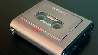 Sony M-909 Microcassette Corder - World's smallest tape recorder