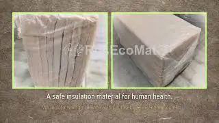 Natural hemp insulation &laquo;RosEcoMat Kenaf Extra Light&raquo;