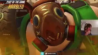 Overwatch Roadhog God Harbleu Is On Fire -POTG-