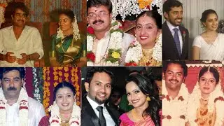 Malayalam celebrities REAL WEDDING PHOTOS | Part-1