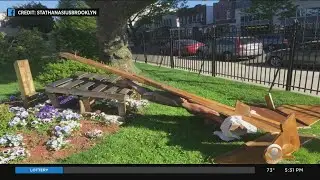 Crucifix Toppled, Damaged At Brooklyn Catholic Church