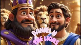 Daniel & the Lions 🦁✨ | Trust God Always | Animated Bible Story