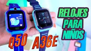 RELOJES PARA NIÑOS | ASÍ FUNCIONAN | Q50 y A36e Greentiger